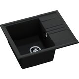 Sandonna sudopera alina crna mat 590x500/203 mm | ePonuda.com