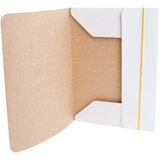  FASCIKL KLAPA S GUMICOM KARTON KRAFT A4 6563 BIJELI | Eponuda.ba