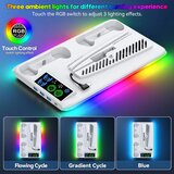  HA8008 EL RGB multifunkcionalni punjač i cooler za PS5 konzolu crni | Eponuda.com