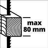 Einhell Tračna žaga TC-BS 200/1 (250 W, 1.400 vrt./min) | Shoptok.si