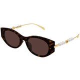 Gucci GG1970SA 003 ONE SIZE (54) Havana/Rjava Cene