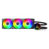 MONTECH LightFlow ARGB 360 Processor All-in-one liquid cooler 12 cm Black 1 pc(s) | shoptok.hr