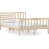  Posteljni okvir iz trdnega lesa 140x200 cm, (20647575) | Shoptok.si