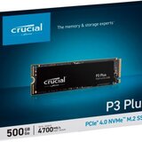 Crucial SSD P3 Plus 500GB NVMe4700/1900 MB/sPCIe Gen 4 x4 | Eponuda.ba