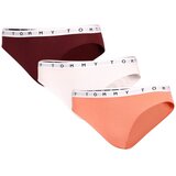 Tommy Hilfiger 3P BIKINI Ženske gaćice, boja vina, veličina Cijene