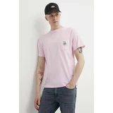 Kaotiko Bombažna kratka majica roza barva