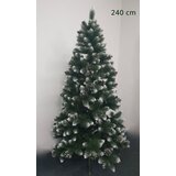 Molarem Home Umjetno božićno drvce - BEATA s češerima 240 cm | shoptok.hr
