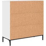 vidaXL Ormarić / Komoda Visoko sjajno bijela 79,5 x 33 x 82 cm | shoptok.hr