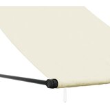 Tenda na uvlačenje krem 150 x 150 cm od tkanine i čelika | shoptok.hr