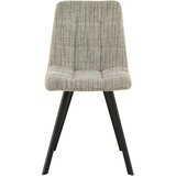 CARRYHOME STOL, kovina, tekstil siva | Shoptok.si
