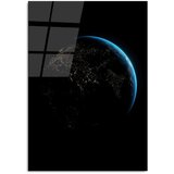Wallity Steklena slika 70x100 cm Earth – Wallity Cene