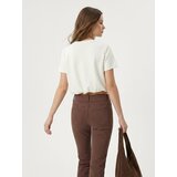 Sinsay Bluza s viskozom s dekorativnim perlama na dekolteu | shoptok.hr