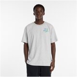 New Balance Majice s kratkimi rokavi Boston city run t-shirt Siva Cene