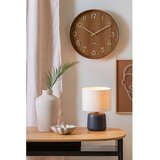 Leitmotiv Mat črna namizna svetilka s tekstilnim senčilom (višina 33 cm) Alma – | Shoptok.si