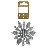  Okrasek za božično drevo Snežinka (Plastika, Srebrna) Cene