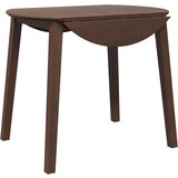 vidaXL Blagovaonski stol smeđa Puna drvena guma | shoptok.hr