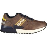 GAS muške tenisice GAM623220 s plavo-žutim detaljima smeđe | shoptok.hr