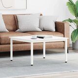  Stolić za kavu Bijelo 80 x 80 x 45 cm Čvrsto borovo drvo | shoptok.hr