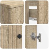  Set kupaonskih ormara od 4 dijela ALKMAAR Hrast sonoma | shoptok.hr