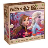Lisciani Frozen 2 u 1, ekološka slagalica od 60 dijelova i bojanka 70x50 cm - Lisciani | shoptok.hr
