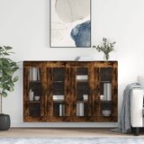  Zidni ormarići 2 kom boja dimljenog hrasta konstruirano drvo | shoptok.hr