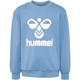 Hummel Sweater majica 'Dos' svijetloplava / bijela