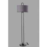 Opviq elips lambader siyah ayak koyu gri abajurlu lampa | ePonuda.com