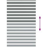 vidaXL Zebra senčilo temno sivo 140x200 cm tkanina širina 135,9 cm | Shoptok.si