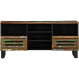 Maison Chic TV omarica - TV stojalo - Televizijska omarica 100x34x46 cm trden akacijev les, (21699275) Cene