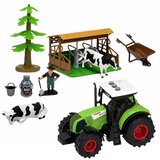 Farm Set With Tractor and Barn Animals Figures Accessories 37 pcs. | Shoptok.si