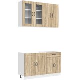  Kuhinjska jedinica KALMAR 4 pcs Hrast sonoma Konstruirano drvo | shoptok.hr