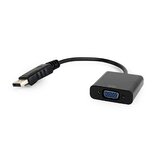 Gembird AB-DPM-VGAF-02 DisplayPort to VGA adapter cable, black, blister adapter | Eponuda.com