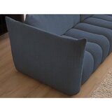 Bobochic Paris Temno modra sedežna garnitura iz tkanine bouclé 286 cm Azra – | Shoptok.si