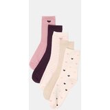 Sinsay Čarape s pamukom i motivom srca 5 pack | shoptok.hr