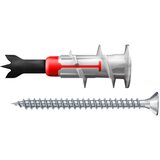 Fischer Duoblade Set vložkov za mavčne plošče S (Dolžina zidnega vložka: 44 mm, Z vijaki, Najlon, 6 kos) | Shoptok.si