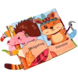  Mekana šuškava knjiha s šumskim životinjama - Forest | shoptok.hr