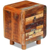  Noćni ormarić od masivnog obnovljenog drva 43 x 33 x 51 cm | Eponuda.com