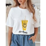 DStreet T-shirt damski SUNSMILE biały | shoptok.hr