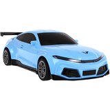  Avto na daljinsko upravljanje BMW M4 + postaja za polnjenje - modra Slike
