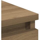  Komoda boja hrasta artisan 100x35x99 cm konstruiranog drva | shoptok.hr