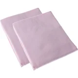 Rožnata bombažna posteljna rjuha, 100 % bombaž, 70x140 cm, (20750533)