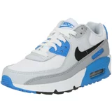Nike Sportswear Tenisice 'Air Max 90 LTR' azur / siva / crna / bijela