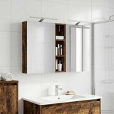  Komplet omaric za kopalnico s polico 3 pcs 120 x 14,5 x 70 cm, (5000246118) | Shoptok.si