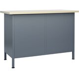  Radni stol crni 120 x 60 x 85 cm čelični | shoptok.hr