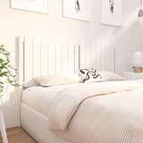  Posteljno vzglavje belo 155,5x4x100 cm trdna borovina, (20952890) | Shoptok.si