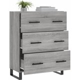  Komoda boja hrasta sonome 69,5 x 34 x 90 cm konstruirano drvo | shoptok.hr