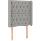  box spring s madracem LED svjetlosivi 80x200 cm tkanina | shoptok.hr