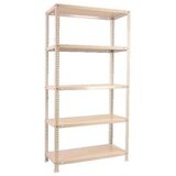SIMONRACK Police Étagère 5 niveaux métal blanc design épuré Bela Cene
