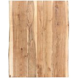 Stolna ploča od masivnog bagremovog drva 80 x (50-60) x 3,8 cm | shoptok.hr