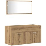  3-dijelni set kupaonskog namještaja käsityöläinen tammi | shoptok.hr